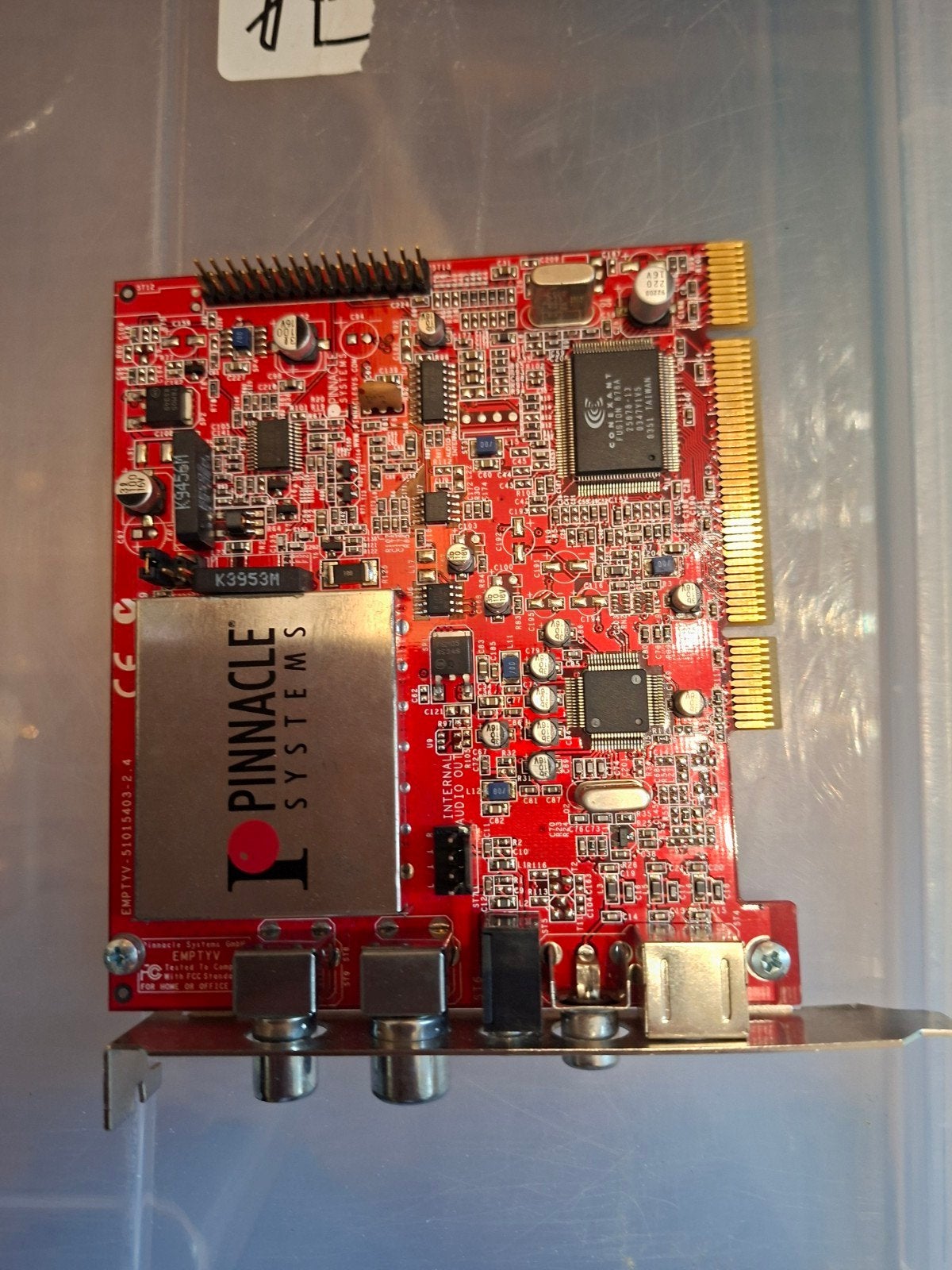 Pinnacle Systems Videokaart - VERZENDEN VOOR RISICO KOPER, Computers en Software, Tv-Out, Gebruikt, Overige soorten, Ophalen of Verzenden