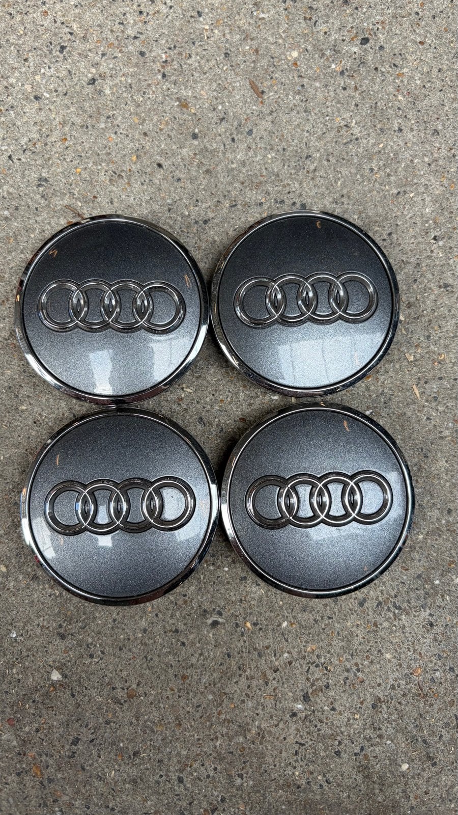 Set 4 originele Audi naafdoppen wieldekels 8W0 601 170 JG3, Ophalen of Verzenden, Zo goed als nieuw