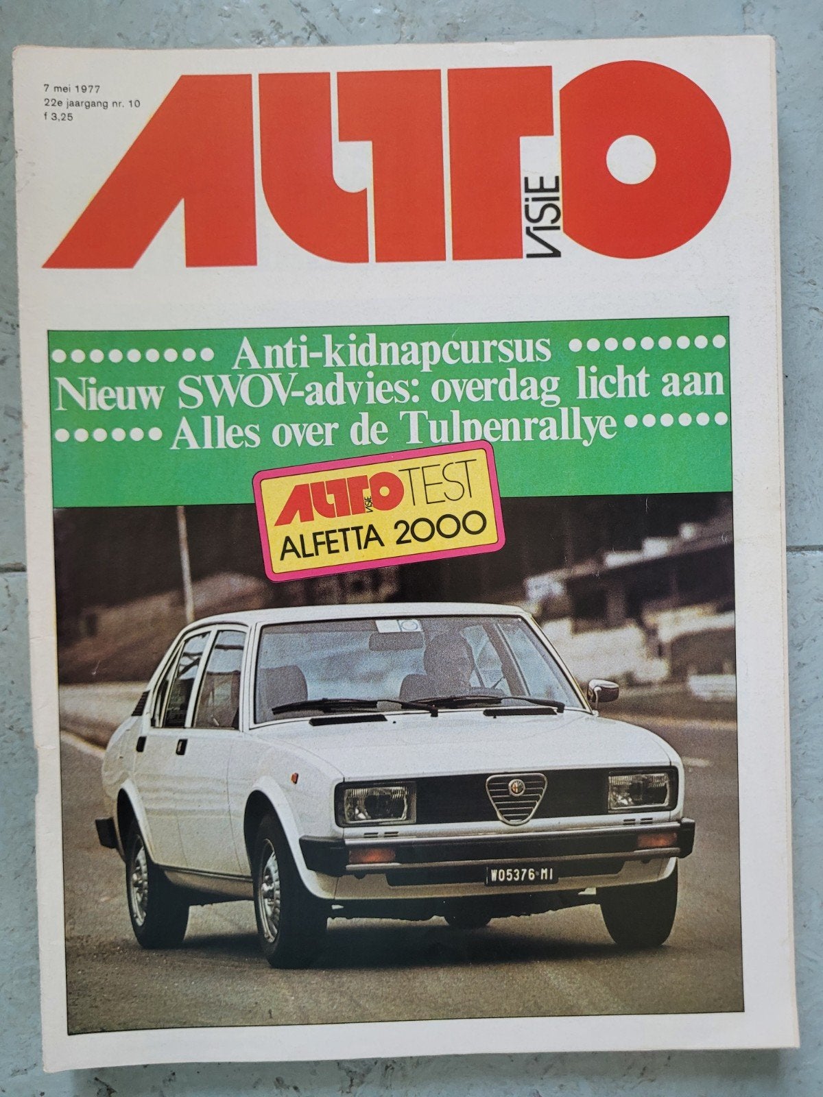 Autovisie nr 10 van 1977, Ophalen of Verzenden, Gelezen, Algemeen