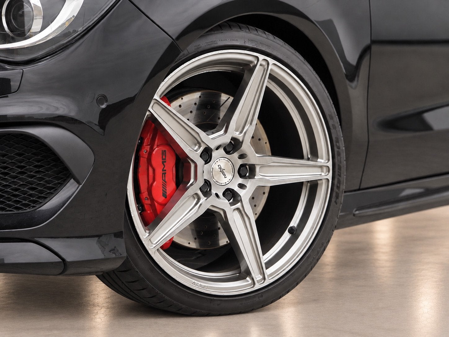 Mercedes-Benz CLA-klasse AMG 45|PANODAK|RECARO|PERFORM., Auto's, Automaat, Gebruikt, Zwart, 4 cilinders