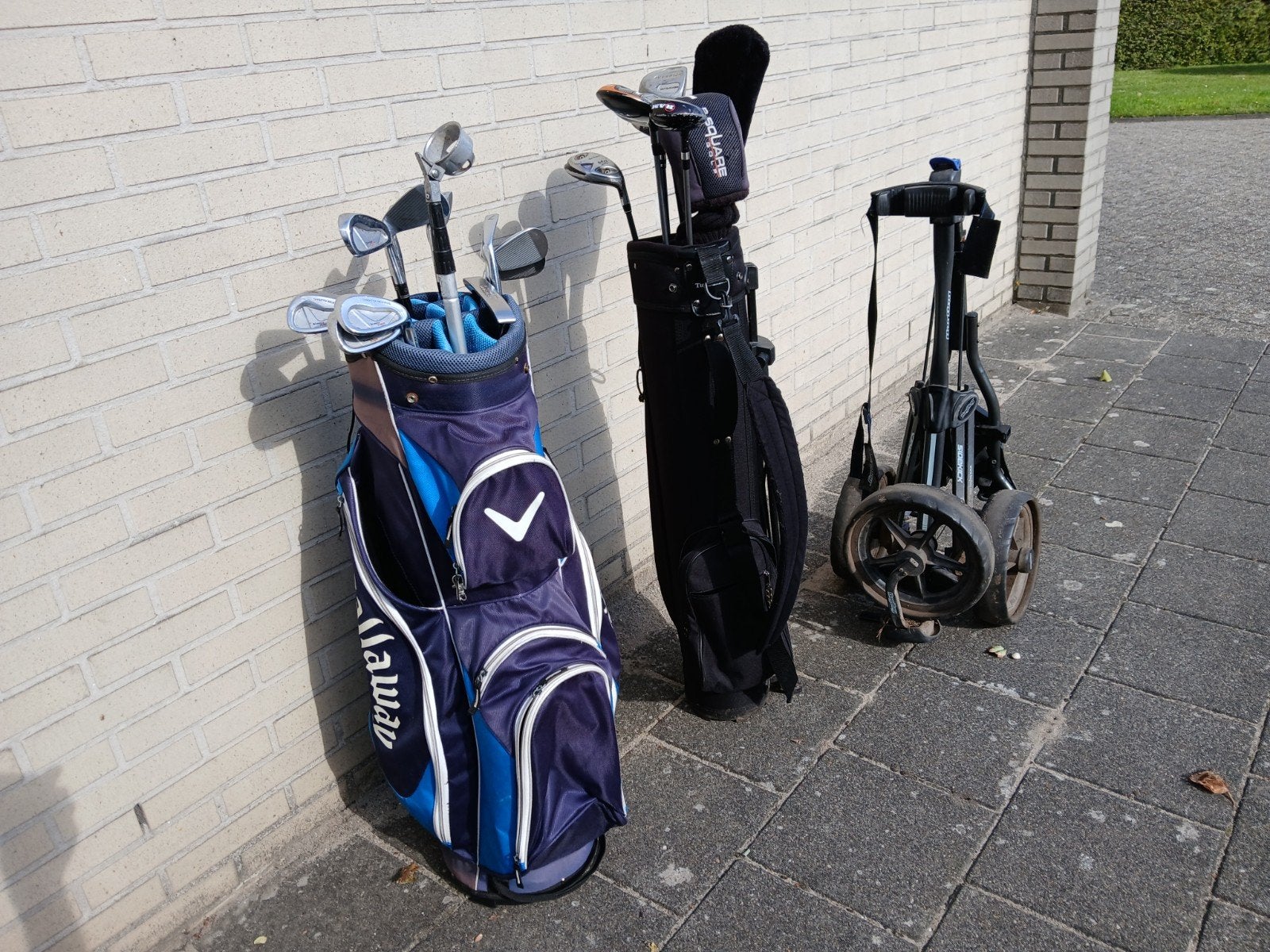 Complete golfset met tassen en golftrolley, Sport en Fitness, Ophalen, Gebruikt, Set, Callaway