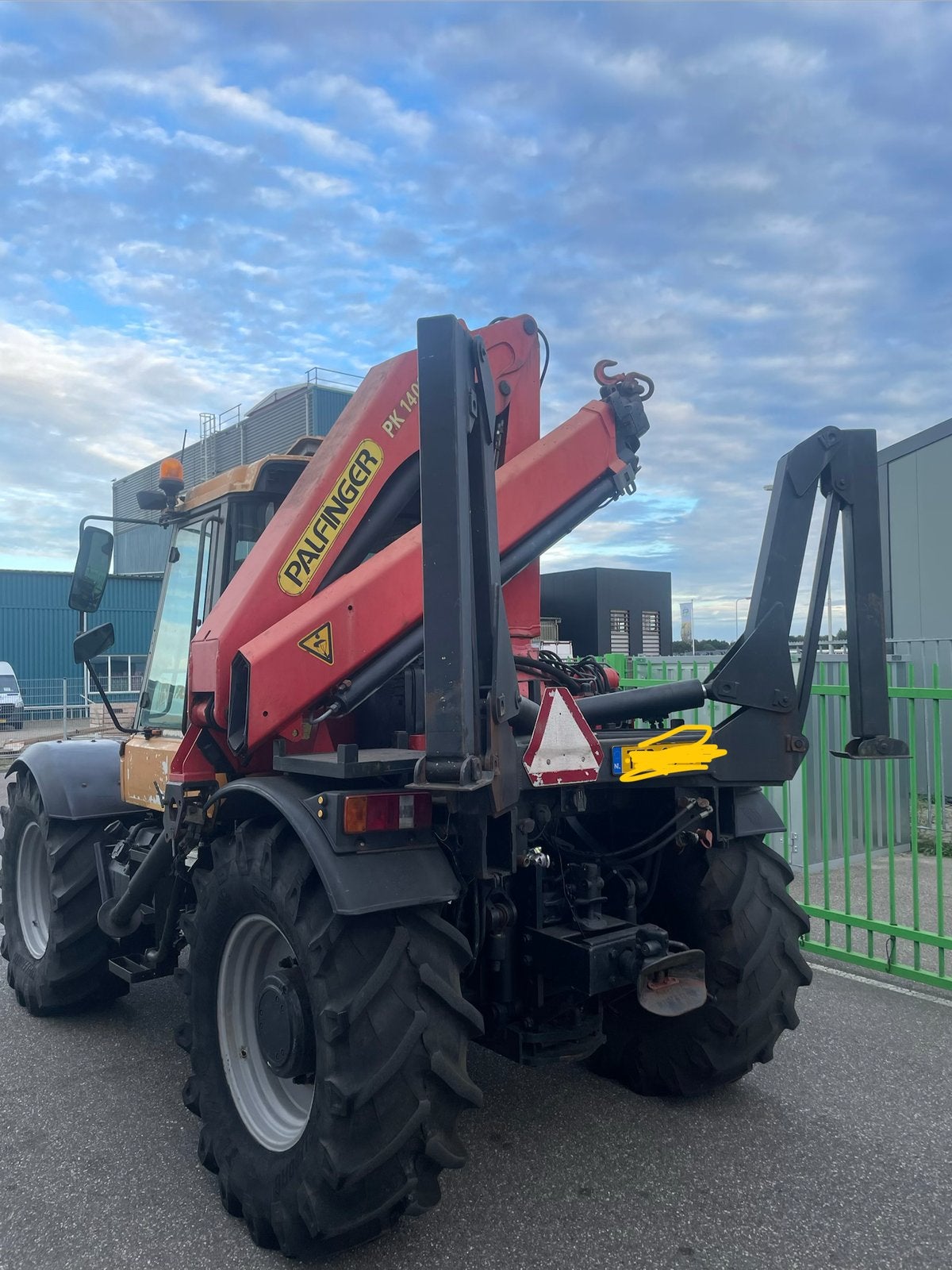 Palfinger PK14080 autolaadkraan, Ophalen, Overige, Transport
