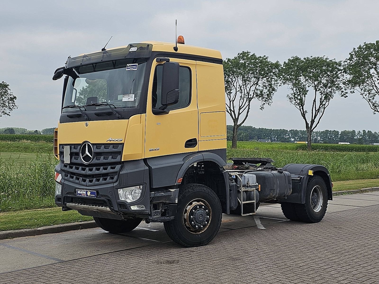 MERCEDES-BENZ AROCS 2043 AS steel suspension, Automaat, Stoelverwarming, Euro 6, 428 pk