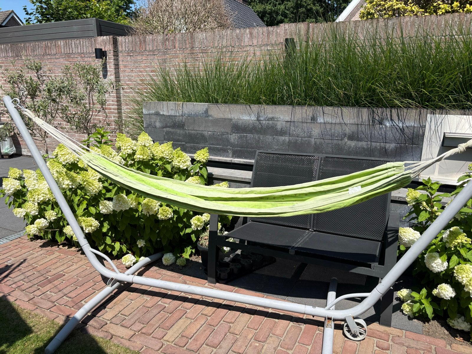 Comfortabele hangmat met standaard, Ophalen, Gebruikt, Met standaard, Eenpersoons