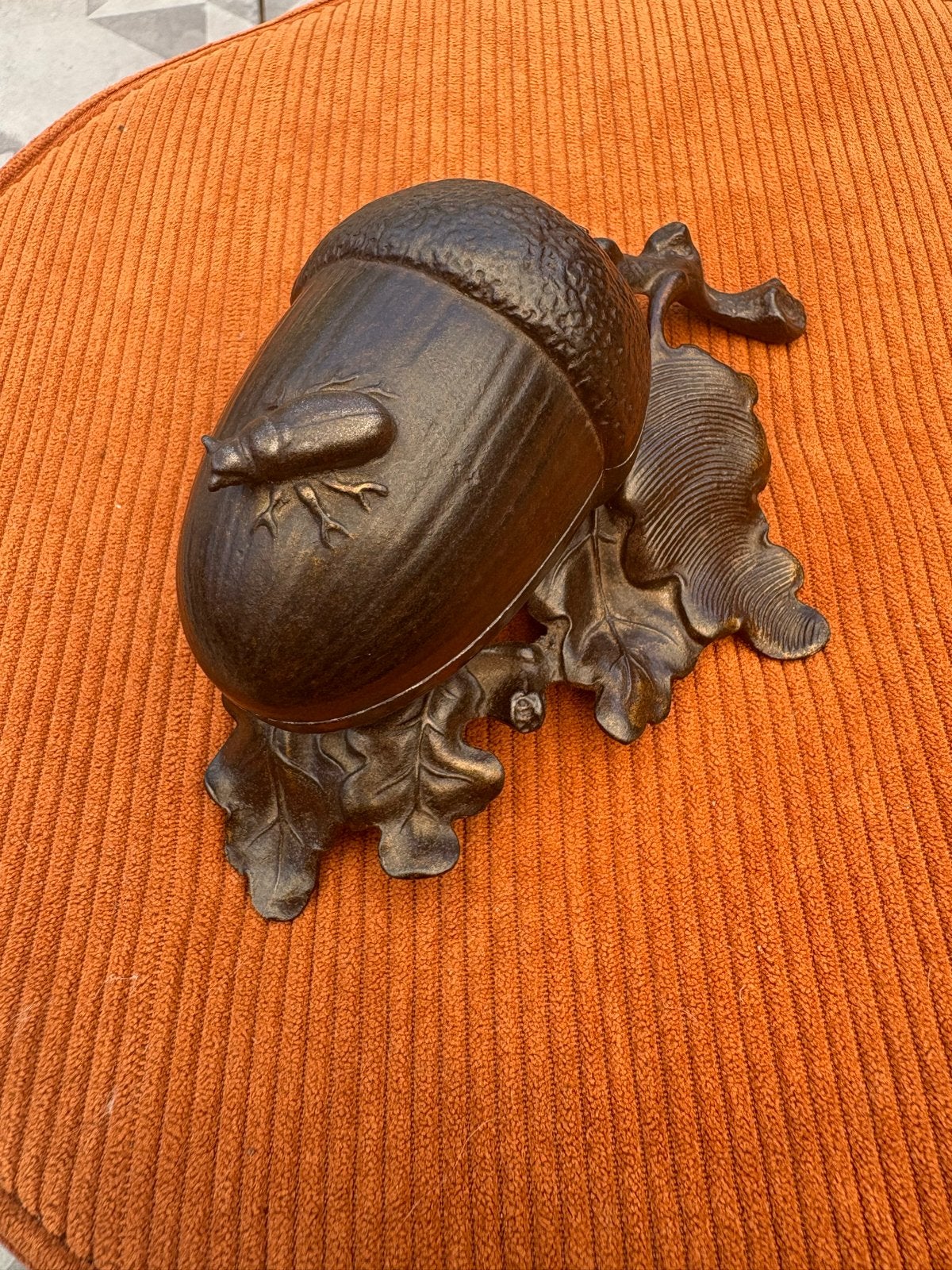 Antiek Eikelvormige snuisterij doosje van Zimmermann 1860, Ophalen of Verzenden
