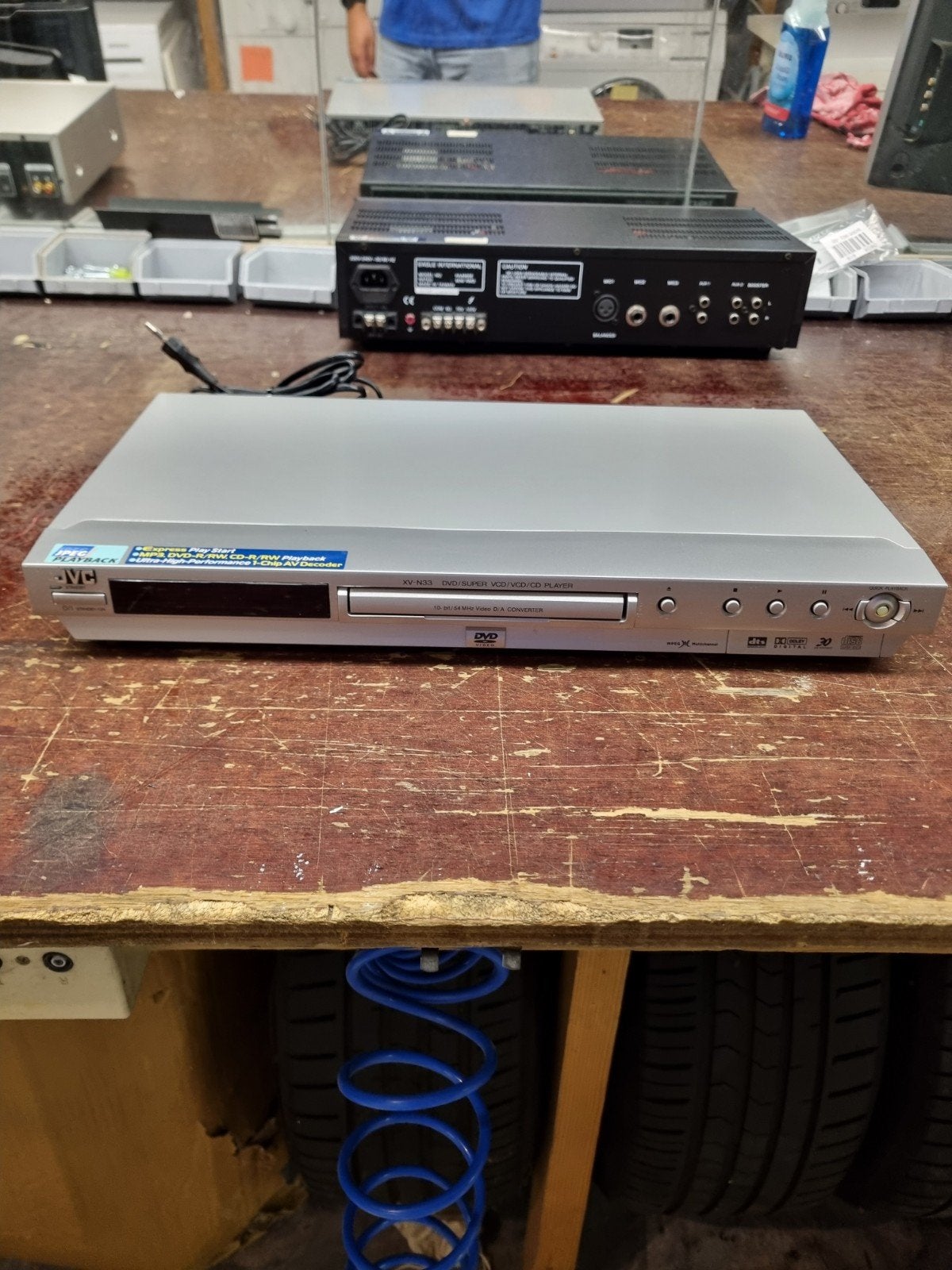 JVC DVD-speler - Perfect voor uw filmcollectie, Audio, Tv en Foto, Ophalen, Gebruikt, Dvd-speler, JVC