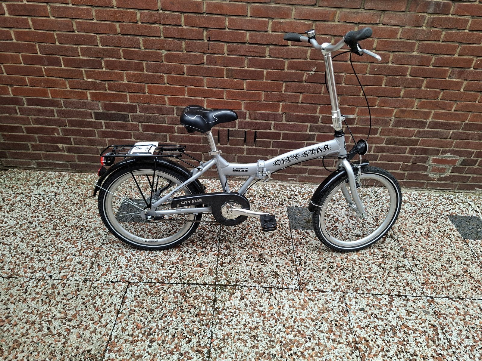 City Star vouwfiets  nieuwstaat - Compact en handig, Ophalen
