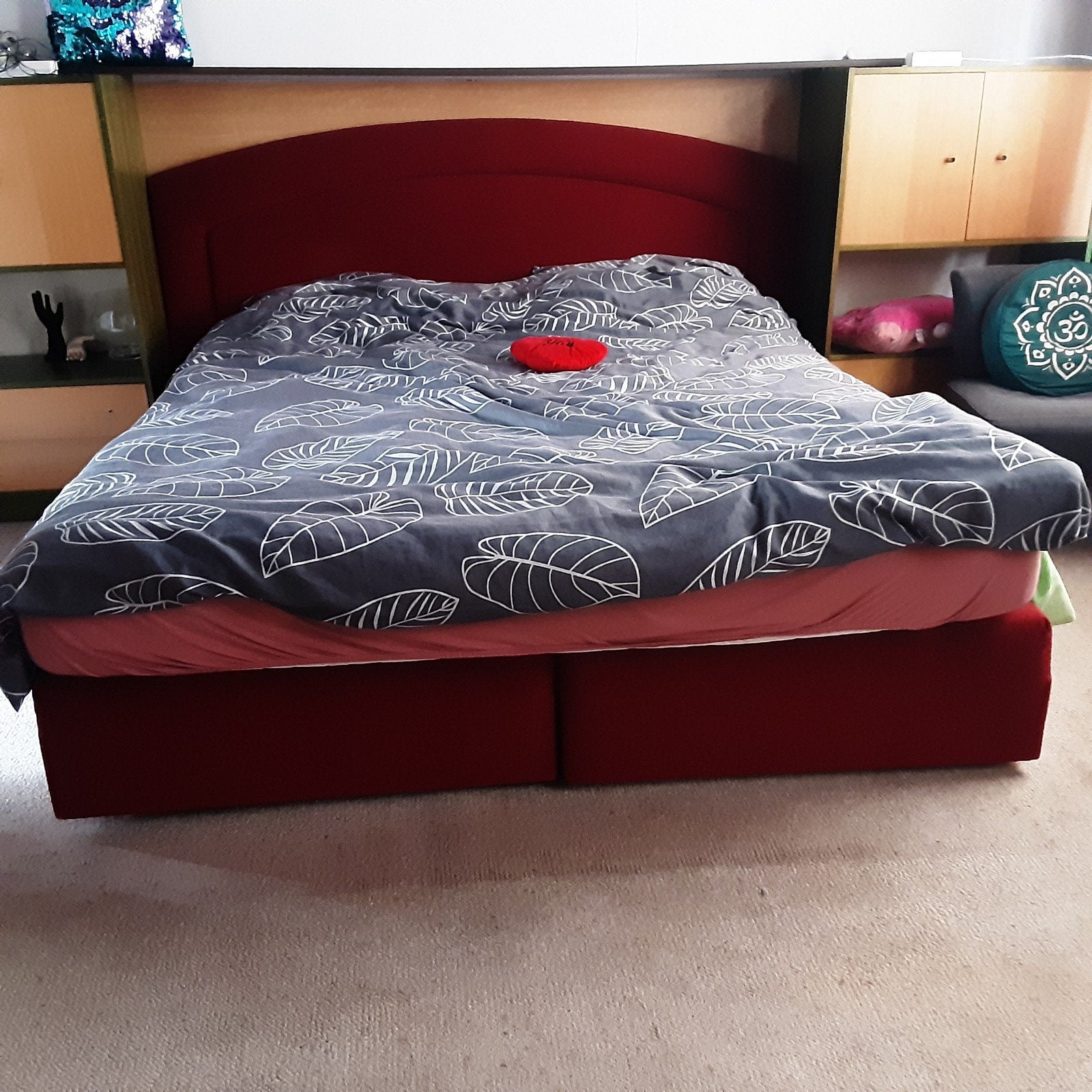 gratis Boxspring, Ophalen of Verzenden, Gebruikt, Tweepersoons