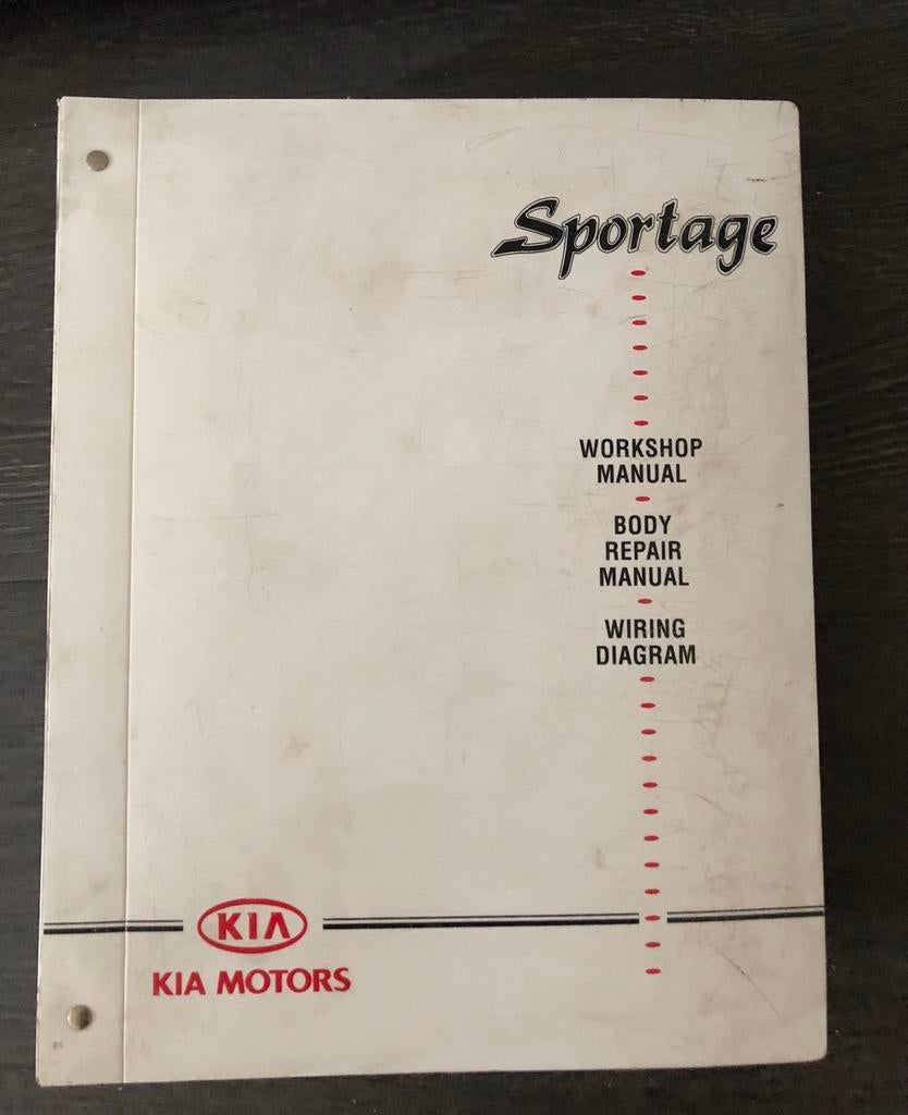 Origineel Werkplaats Handboek Kia Sportage, Auto diversen, Handleidingen en Instructieboekjes, Ophalen of Verzenden