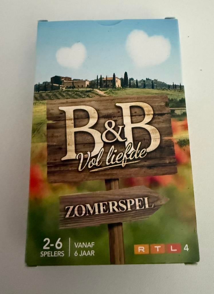 B&b vol liefde kaart spel, Ophalen, Zo goed als nieuw