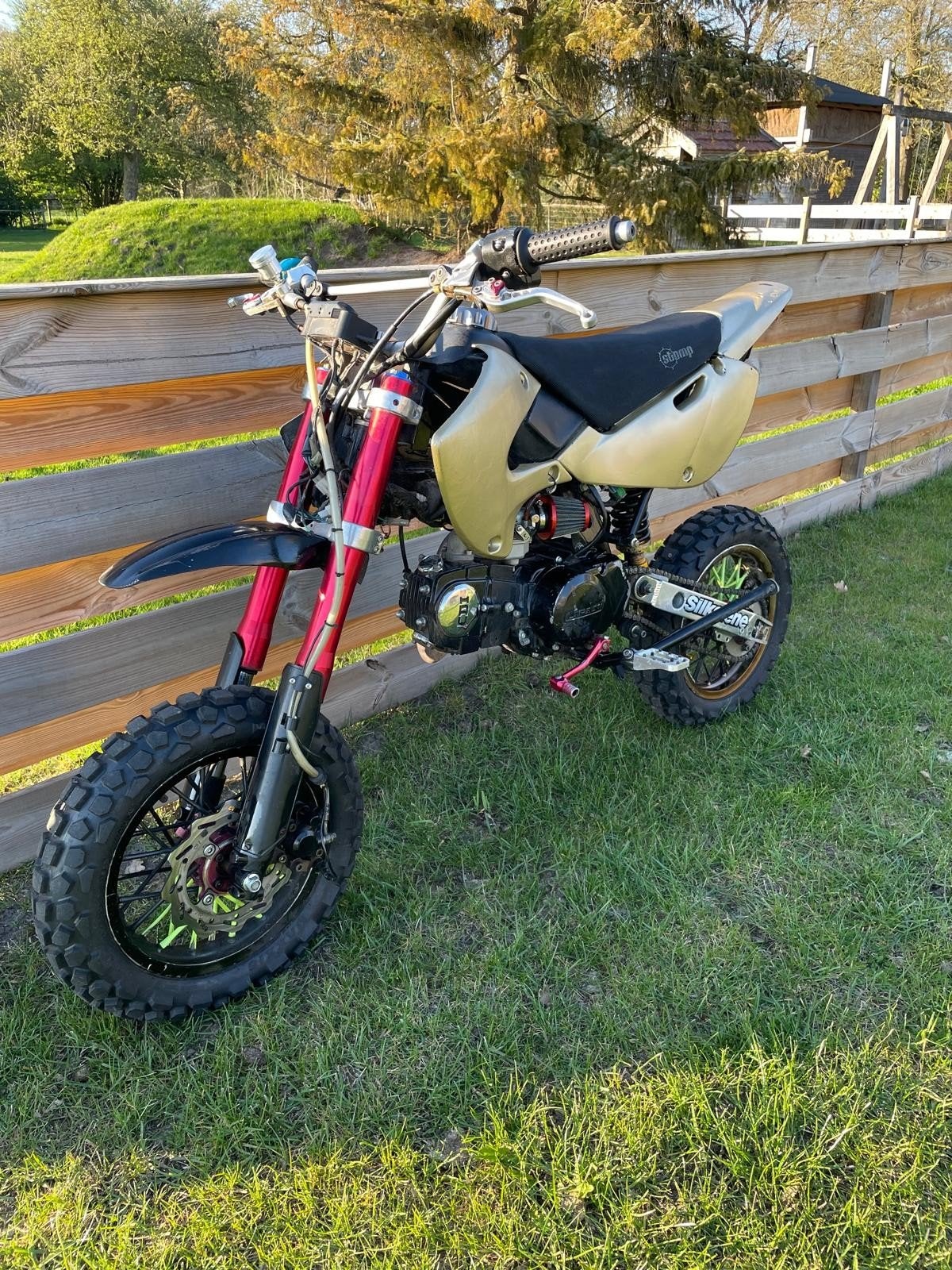 Crosser 125 cc 4 takt, Fietsen en Brommers, Minibikes, Midibikes en Pitbikes, Ophalen, Pitbike