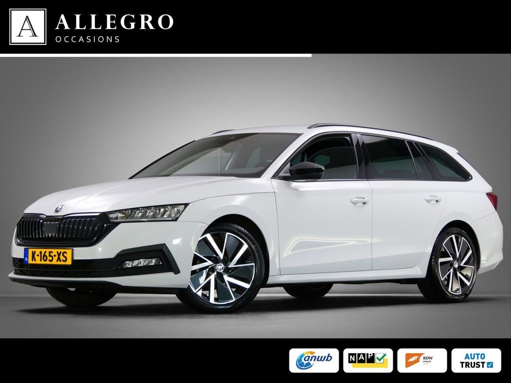 Skoda Octavia Combi 1.0 e-TSI Sport Business (TREKHAAK, SFEE, Stof, Gebruikt, Hybride Elektrisch/Benzine, 3 cilinders