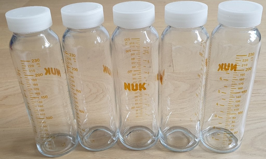 NUK - medic pro fles / moedermelk bewaarflesjes / babyfles, Kinderen en Baby's, Babyvoeding en Toebehoren, Ophalen, Zo goed als nieuw