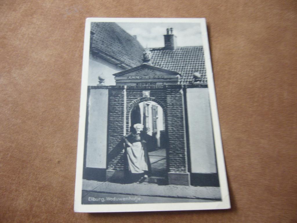 ELBURG  =  WEDUWENHOFJE  1944, Ophalen of Verzenden, 1940 tot 1960, Gelopen, Gelderland