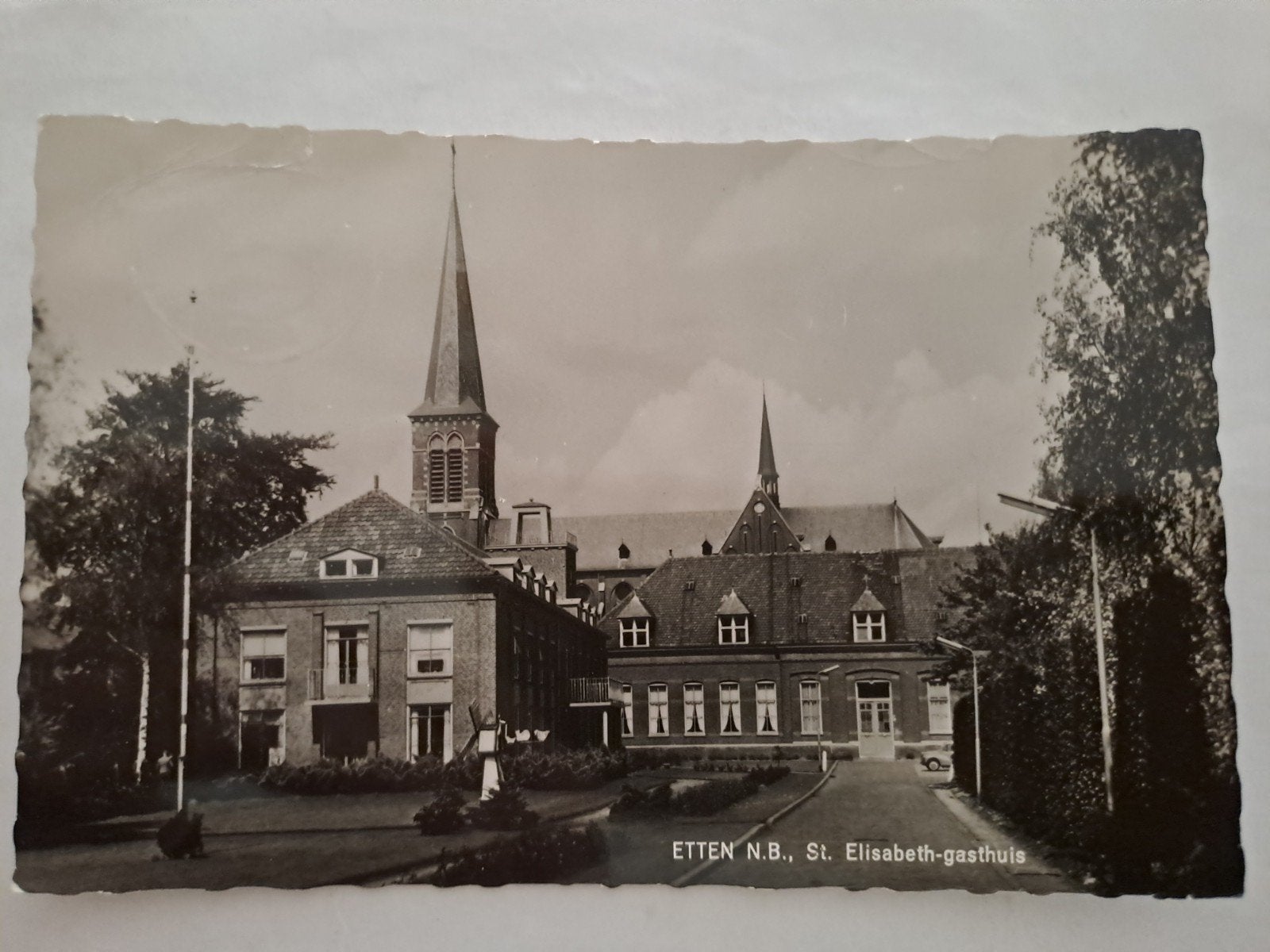 Etten, gelopen,  Elisabeth gasthuis, Ophalen of Verzenden, 1940 tot 1960