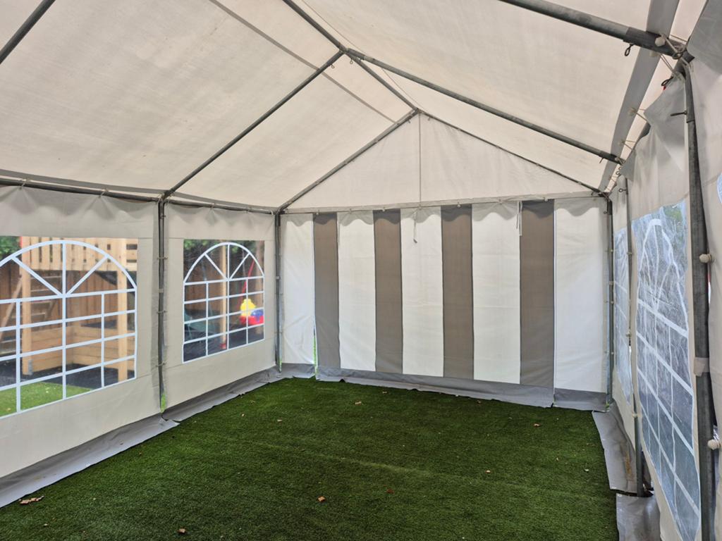 Professionele partytent - 6 x 4 meter, Ophalen, Gebruikt, Partytent, 2 meter of meer