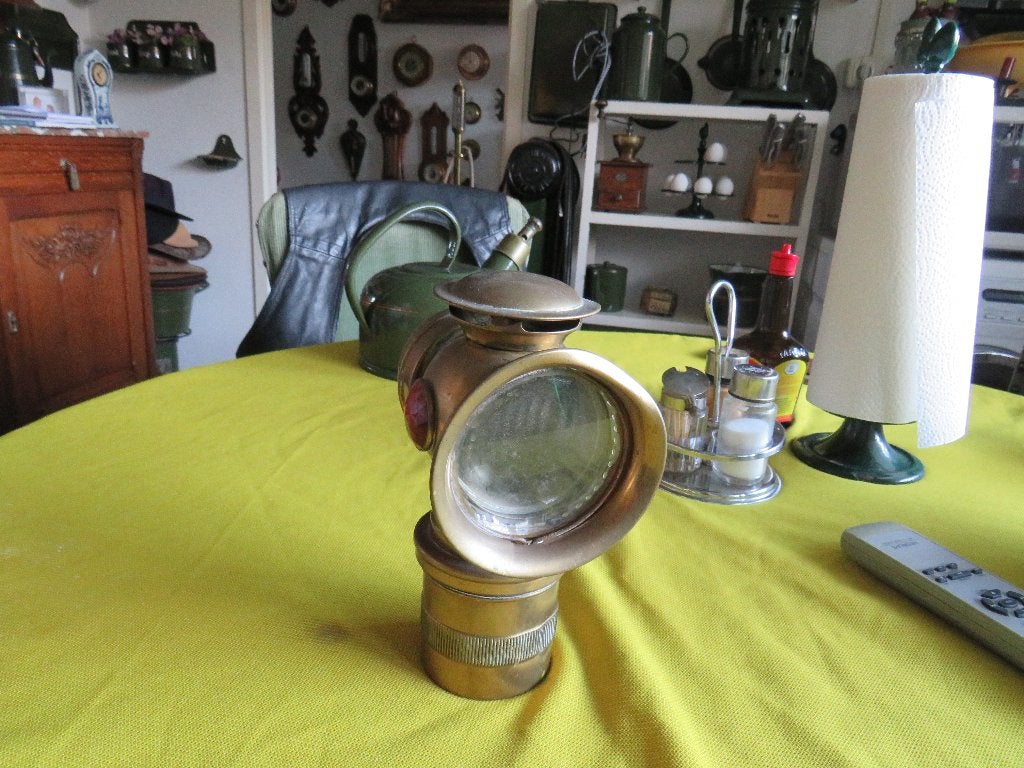 fiets lantaarn, Antiek en Kunst, Ophalen of Verzenden