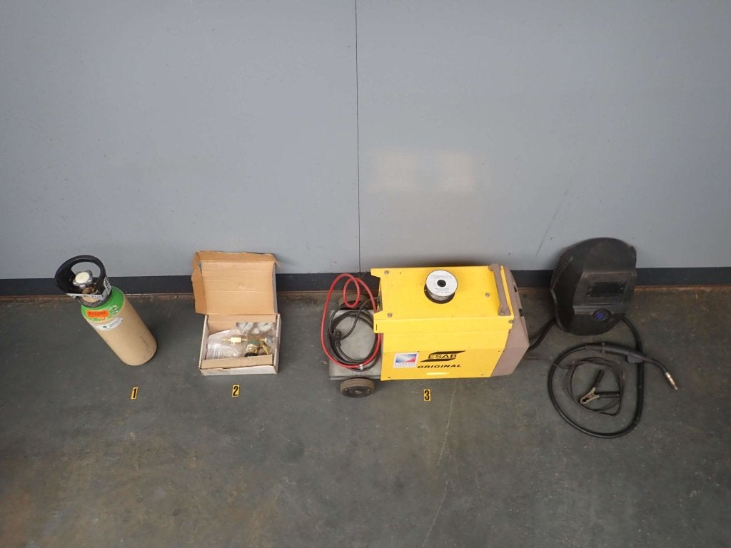 ESAB LKA 150 Co2 Lasapparaat MIG / MAG , 220V  150A, Doe-het-zelf en Verbouw, Niet ingevuld, Gebruikt, Niet ingevuld, Ophalen of Verzenden