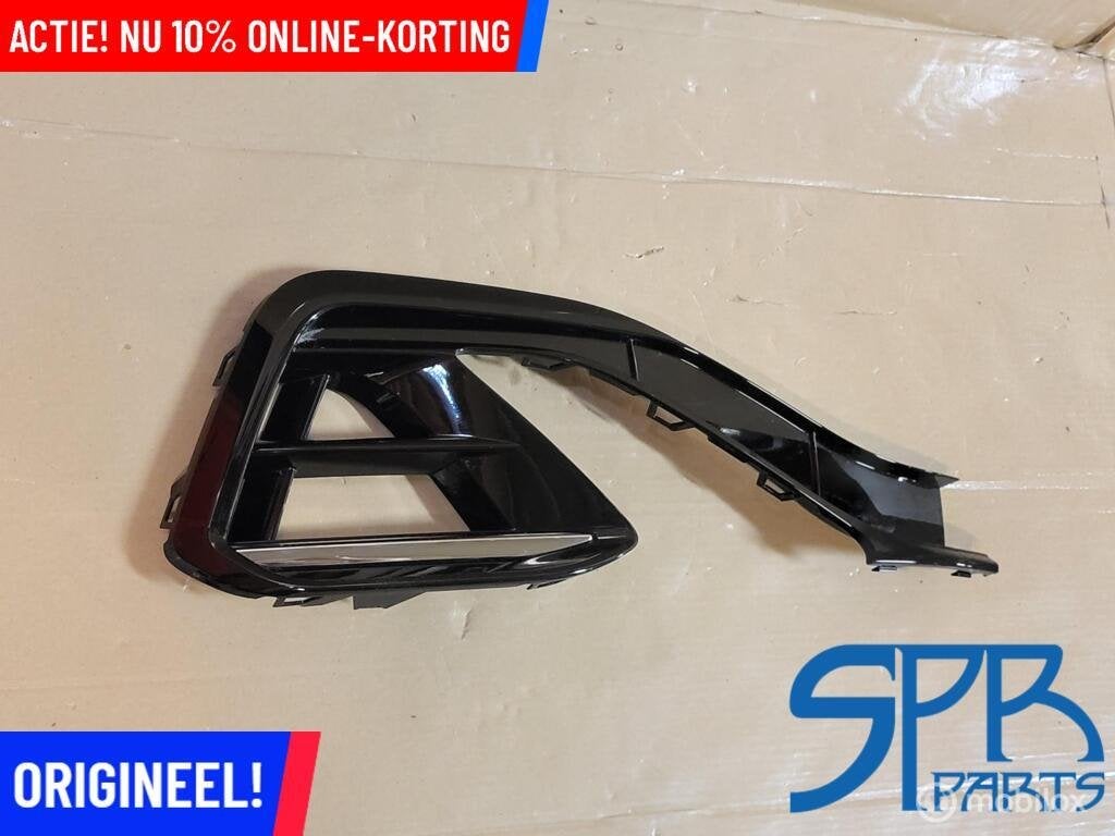 VOORBUMPER ROOSTER RECHTS VW ARTEON FACELIFT R-LINE GRILLE, Gebruikt, VOLKSWAGEN, Volkswagen, Ophalen of Verzenden
