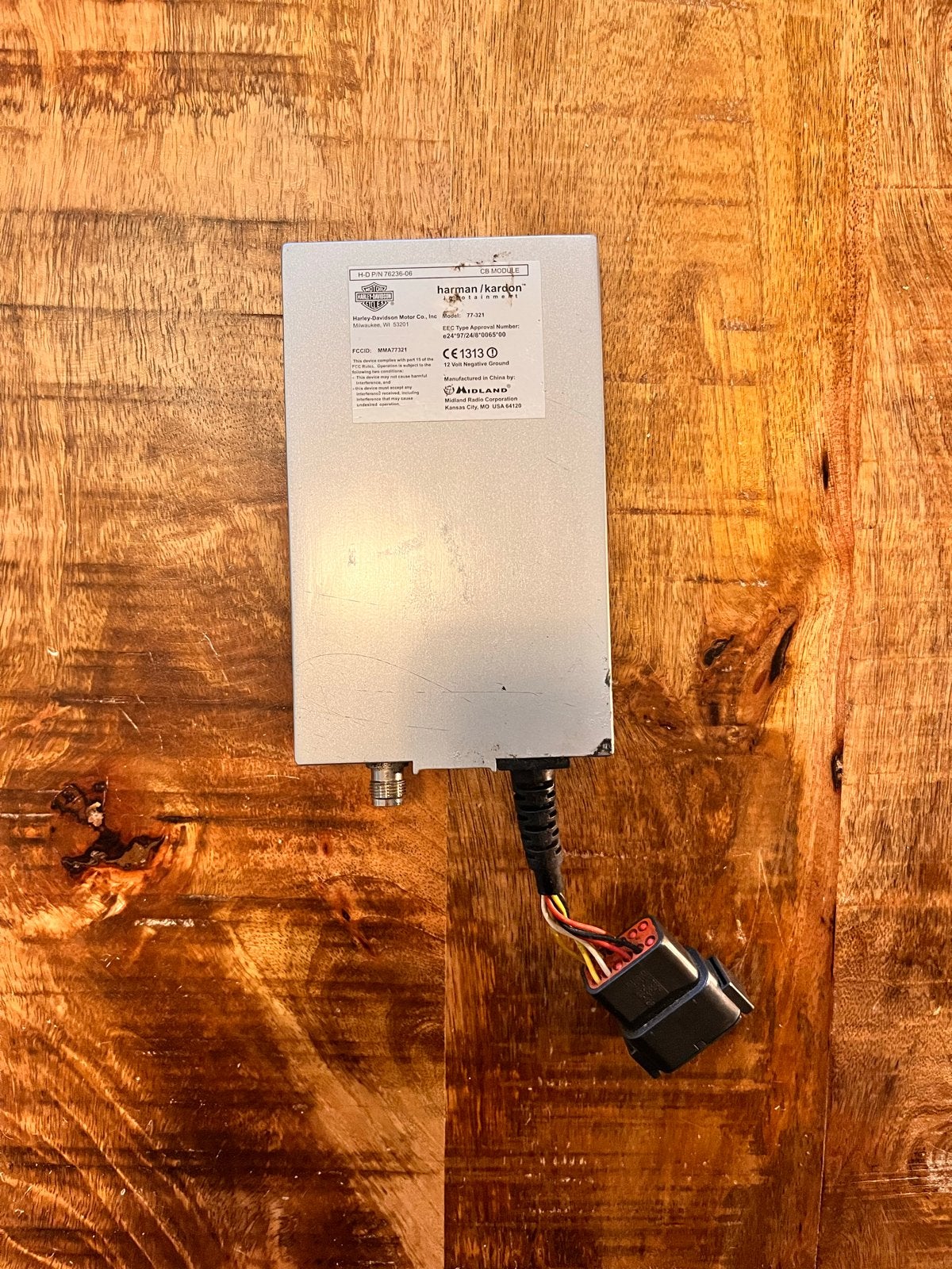 Harley-Davidson Harman Kardon CB-unit, Ophalen of Verzenden, Gebruikt