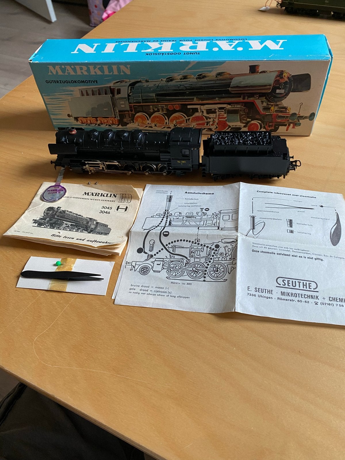 Märklin H0 3045 Stoomloc Deense Staatsspoorwegen Nieuwstaat, Hobby en Vrije tijd, Modeltreinen | H0, Wisselstroom, Locomotief