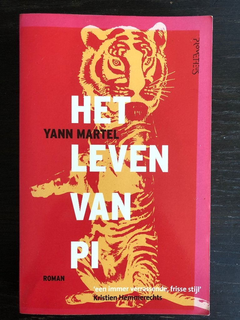 Het leven van Pi van auteur Yann Martel, Ophalen of Verzenden, Zo goed als nieuw, Yann Martel, Amerika