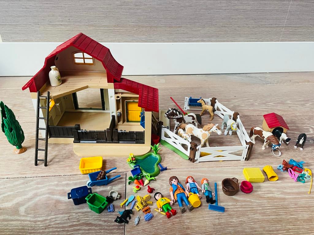 Playmobil Country Ponyboerderij met extra accessoires, Ophalen of Verzenden, Gebruikt