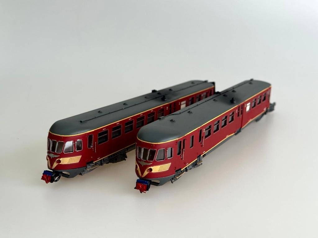 Philotrain DE2 treinstel (motorloos), Overige merken, Gelijkstroom, Ophalen of Verzenden, NS