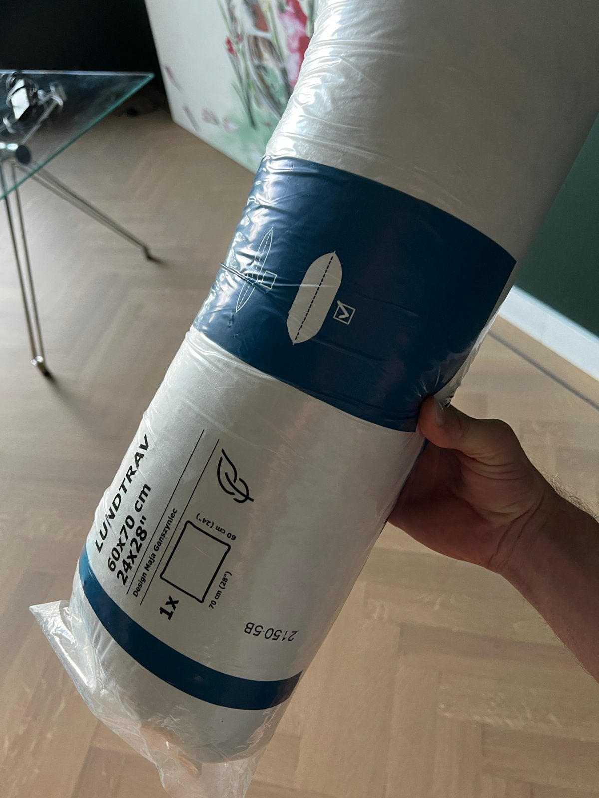 IKEA LUNDTRAV Kussen 60x70 cm - Nieuw, Ophalen, Eenpersoons, Nieuw, IKEA