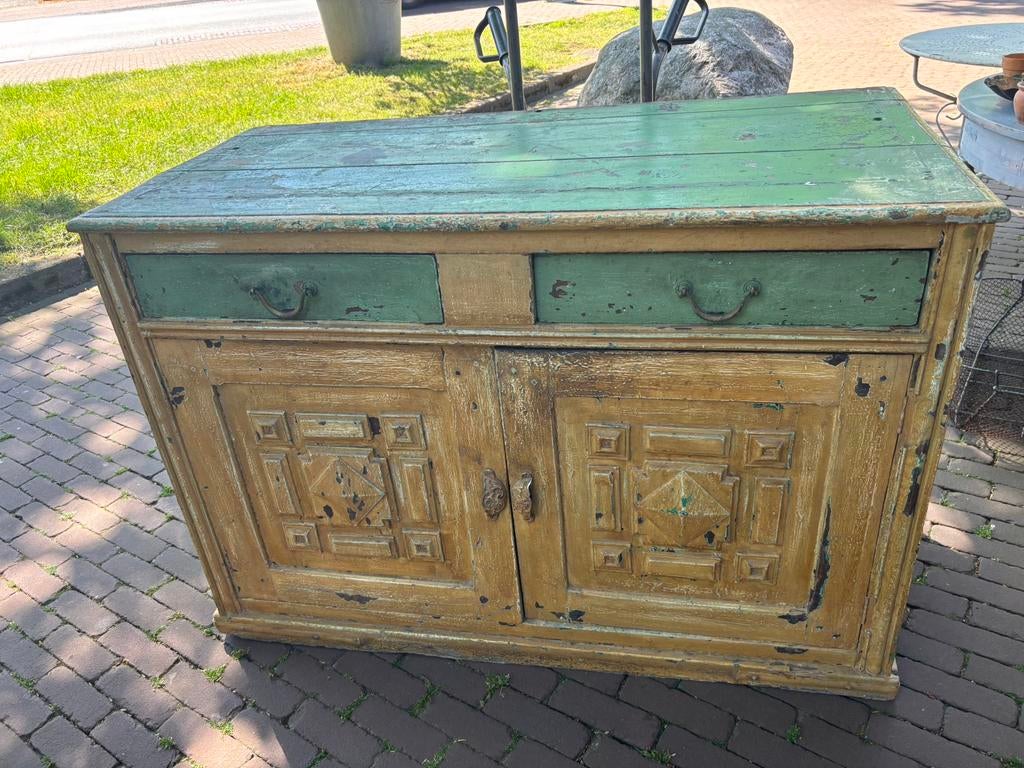 Franse antieke kast carlotte antiek en brocante, Ophalen