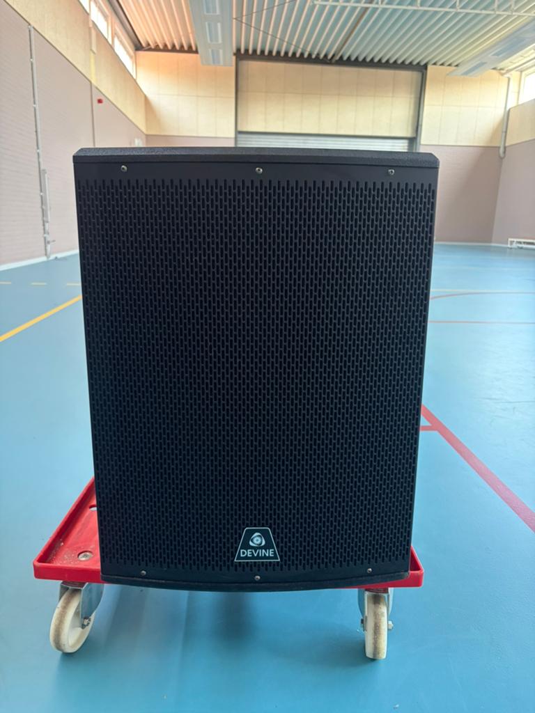 Devine Onyx 8 (2x) + 15SXA set, Audio, Tv en Foto, Luidsprekers, Gebruikt, Subwoofer, 120 watt of meer, Ophalen