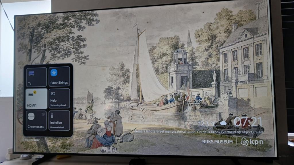 Samsung Crystal UHD 85 inch 4K Smart TV, LED, Ophalen of Verzenden, Zo goed als nieuw, Samsung