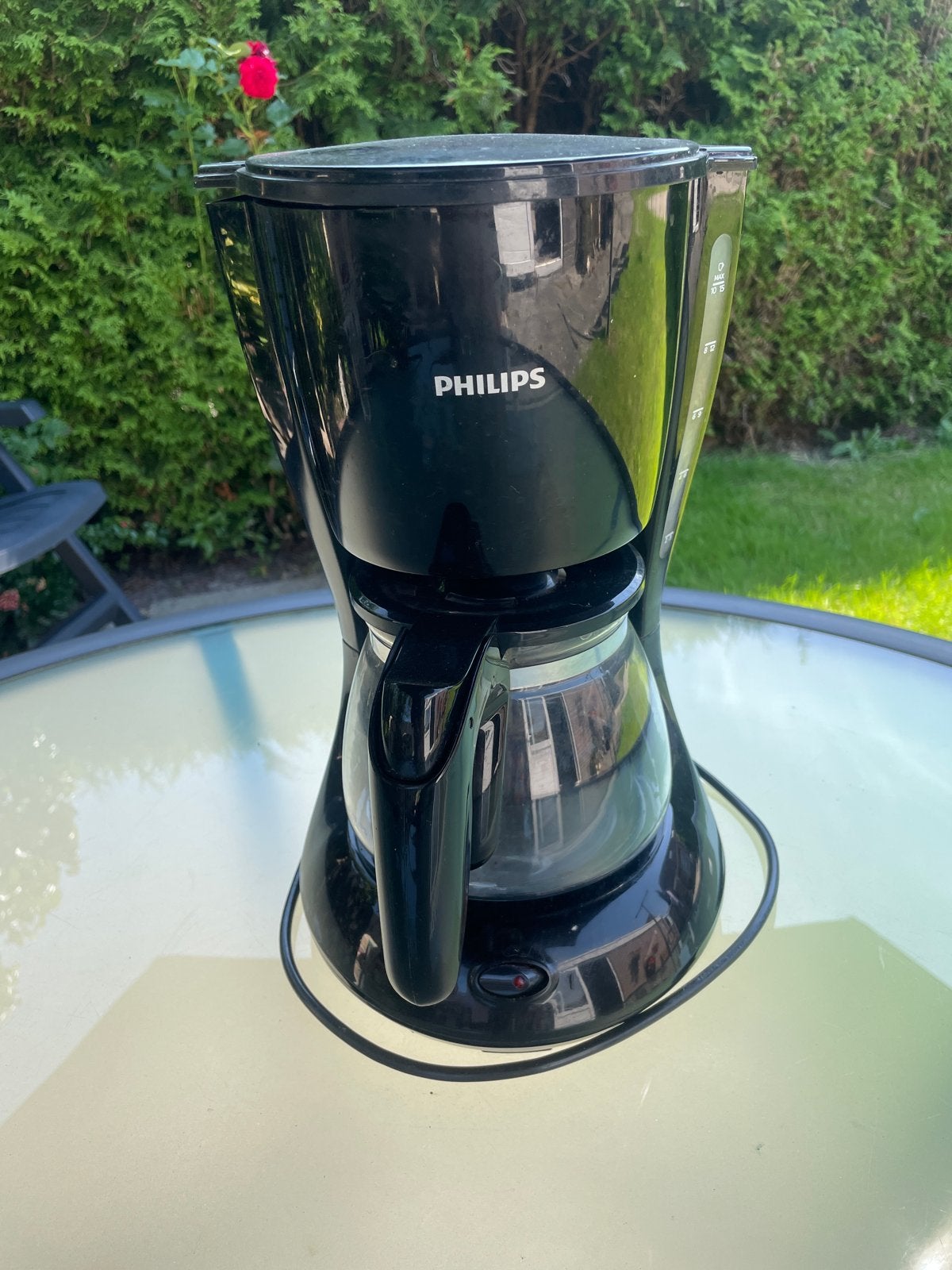 Philips Koffiezetapparaat - Goede staat, Afneembaar waterreservoir, 10 kopjes of meer, Koffiemachine, Gemalen koffie