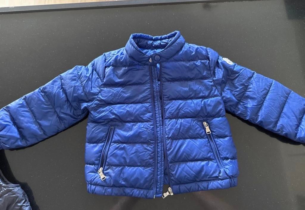 Origineel Moncler zomerjasje voor kinderen, 18/24 maanden, Ophalen of Verzenden, Zo goed als nieuw, Jongen of Meisje