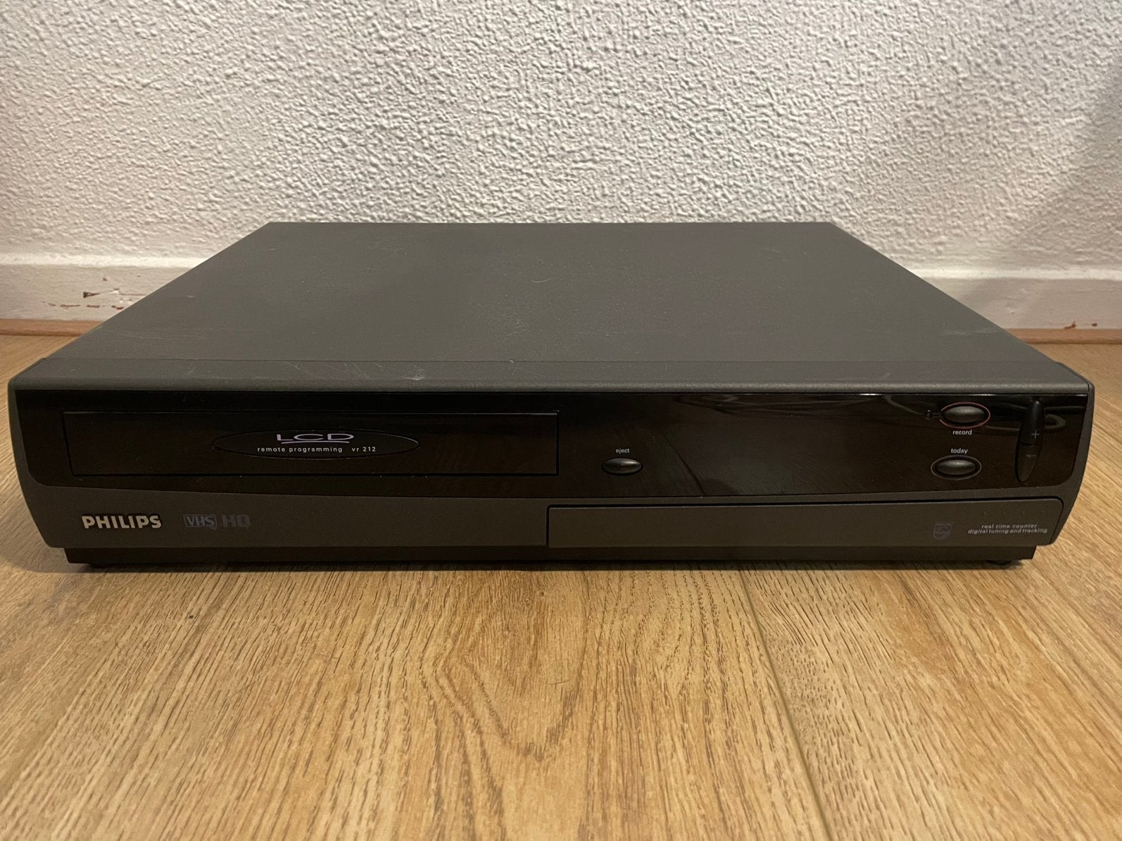 PHILIPS VR212 VCR/VHS videorecorder, Verzenden, Zo goed als nieuw