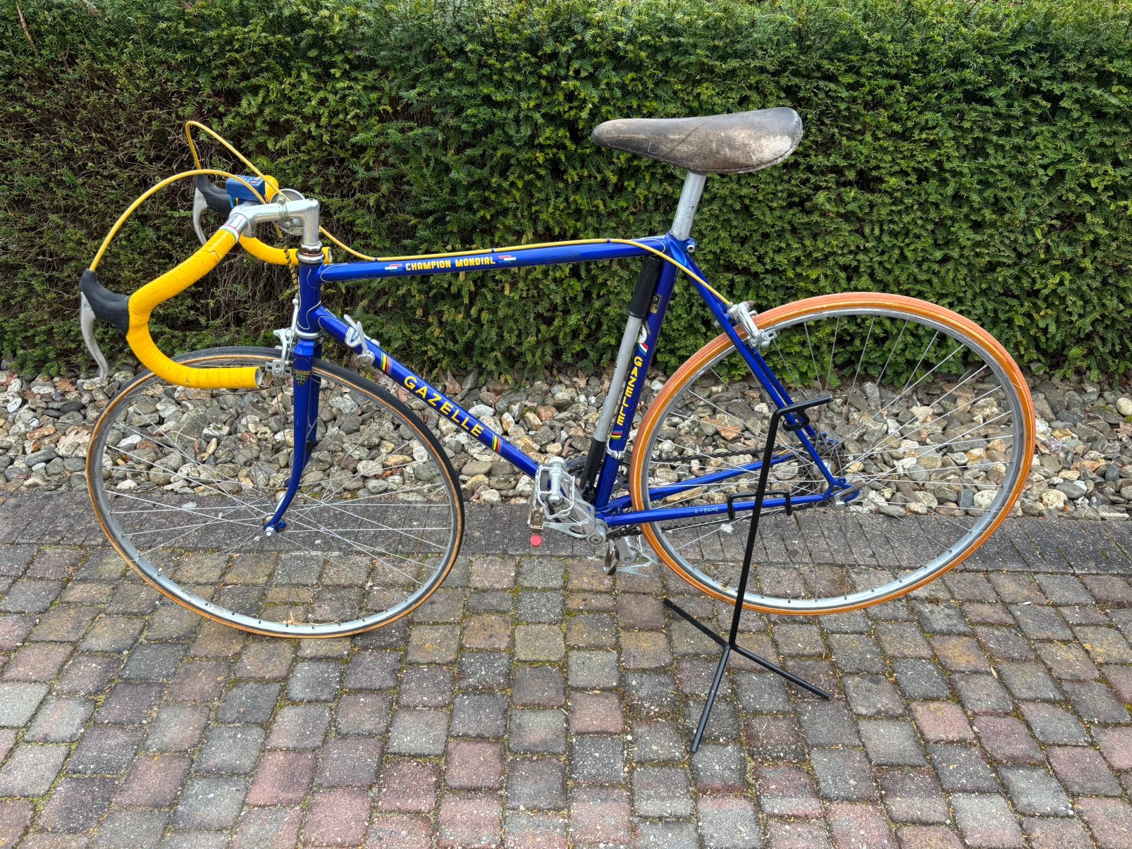 Gazelle Champion Mondial A frame CT 54 1979, Ophalen, Gebruikt, Staal, Gazelle