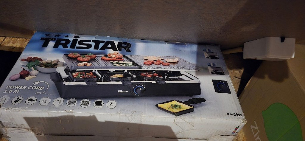 Tristar Gourmetstel 8 Personen in Doos, Ophalen, Zo goed als nieuw, 4 t/m 7 personen