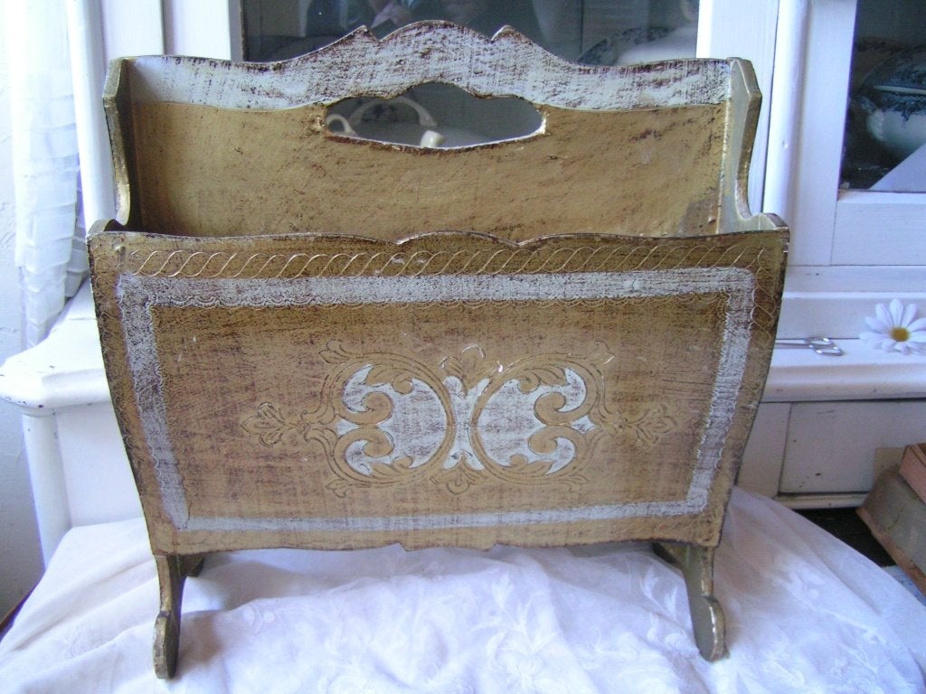 antieke florentijnse lektuurbak nr VV 265, Ophalen, Gebruikt