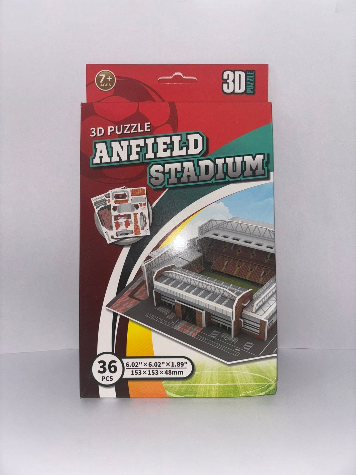 Liverpool 3D stadion puzzel, Ophalen of Verzenden, Nieuw, Buitenlandse clubs, Beeldje of Poppetje
