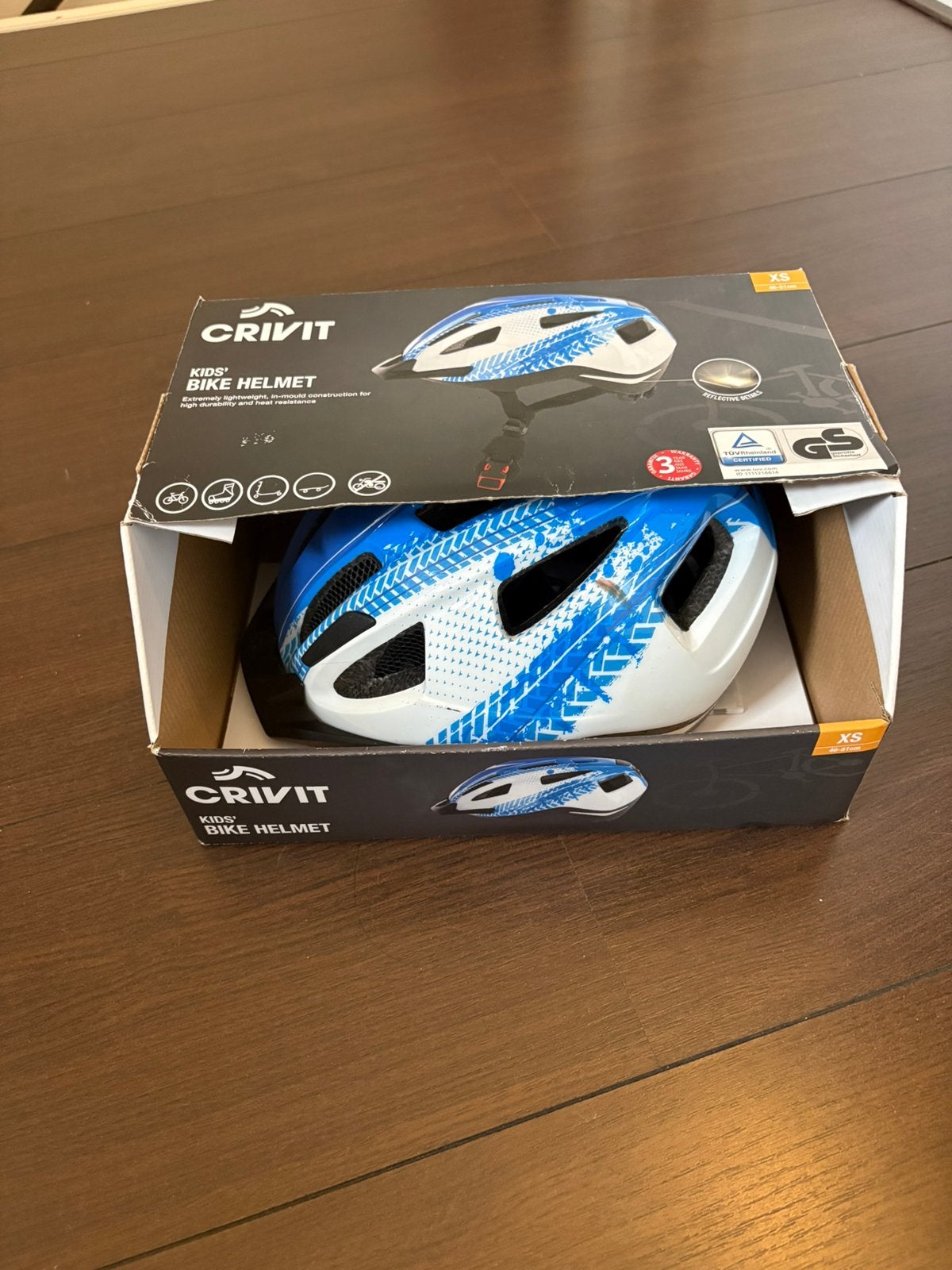Crivit Kinderfietshelm XS, Ophalen, Nieuw, XS, Jongen of Meisje