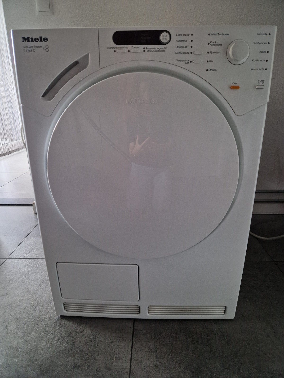 Miele Condensdroger T 7748 C, 6 tot 8 kg, Gebruikt, Ophalen of Verzenden, Voorlader