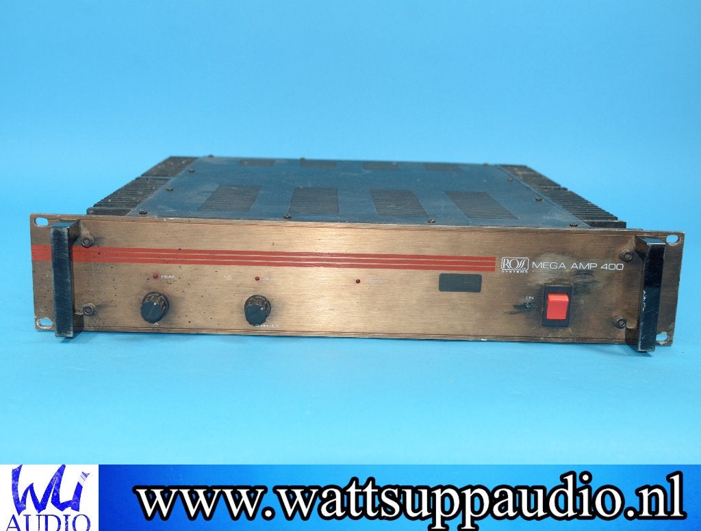 ROSS Systems MEGA AMP 400 2 kanaals versterker, Overige merken, Gebruikt, ., Ophalen of Verzenden