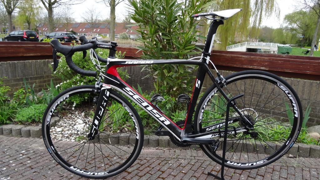 Sensa Rapido Carbon Racefiets – Shimano Ultegra – Maat 56 cm, 28 inch, Carbon, Zo goed als nieuw, Meer dan 20 versnellingen