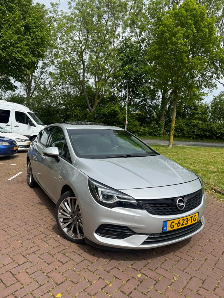 Opel Astra 1.4 Turbo 145pk Start/stop Aut 2019 Grijs, Zwart, 255 kg, Particulier, 3 cilinders