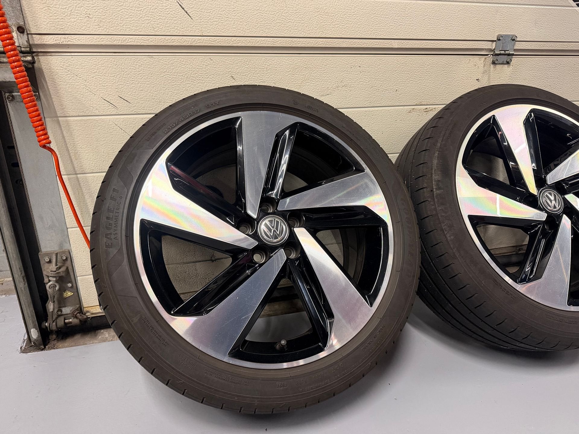 17inch Originele VW Milton Keynes Velgen 5x100 Polo A1 A2 Go, Auto-onderdelen, -, -, Banden en Velgen, 17 inch