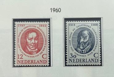 1960 Postfris 2x Geestelijke Volksgezondheid NVPH 743#744 , Postzegels en Munten, Postzegels | Nederland, Ophalen of Verzenden