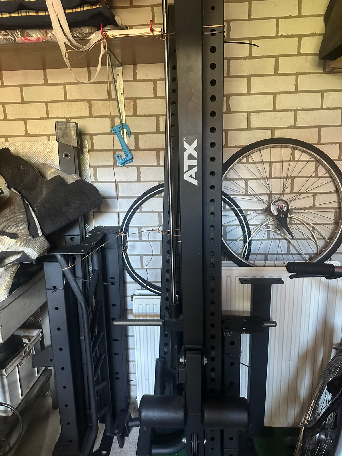 ATX Power Rack PRX-720 + Lat Pulley V2 + Dip Bars 500, Ophalen, Zo goed als nieuw, Krachtstation