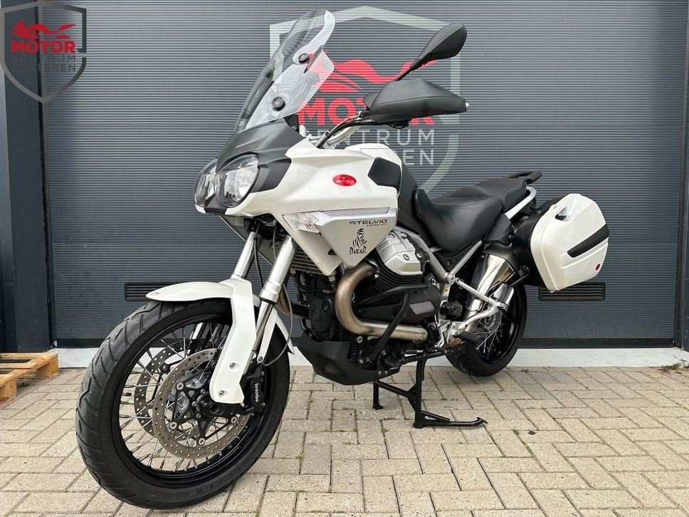 MOTO GUZZI 1200 STELVIO Dakar 2010, 2 cilinders, Motorrijbewijs A, Bedrijf, Meer dan 35 kW