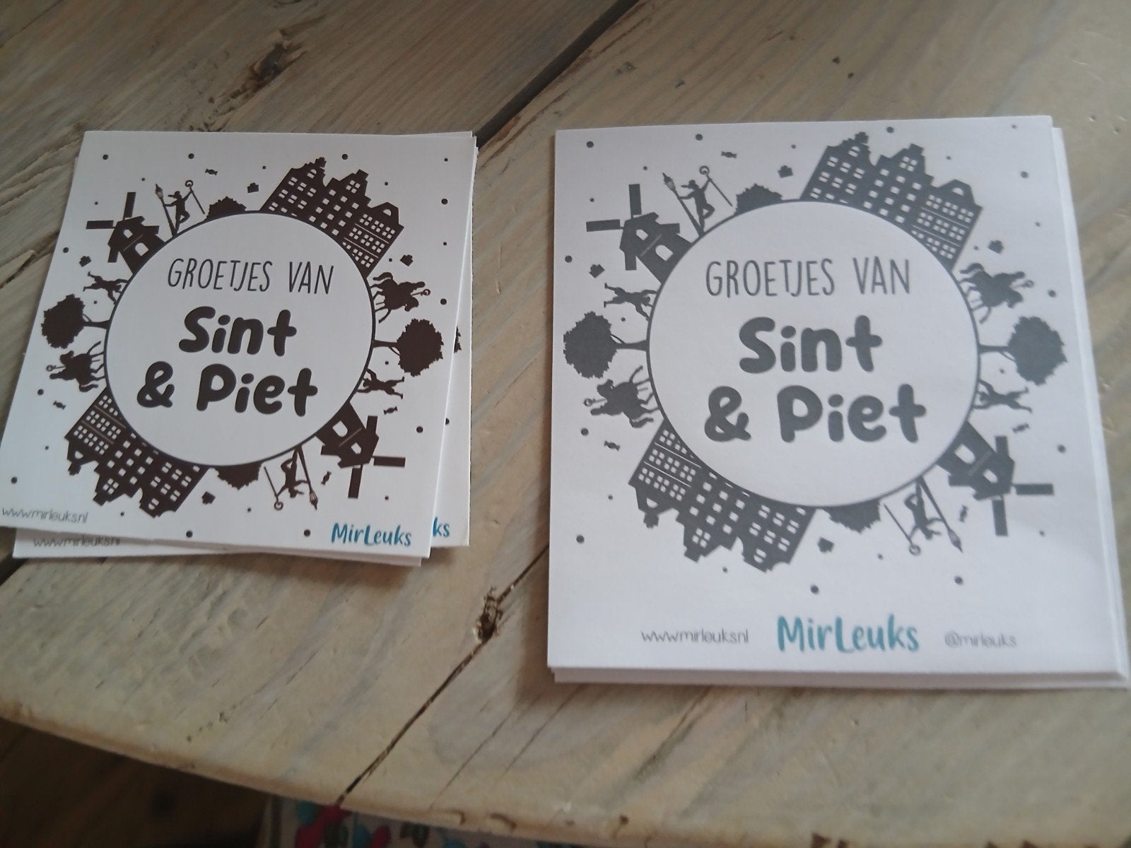 Stikkers Sint en Piet, Diversen, Sinterklaas, Ophalen of Verzenden