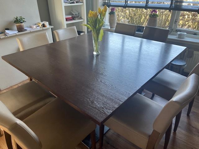 Tafels en stoelen, Ophalen, Overige materialen, Gebruikt, 50 tot 100 cm